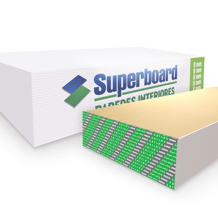 Tabla de yeso y fibrocemento